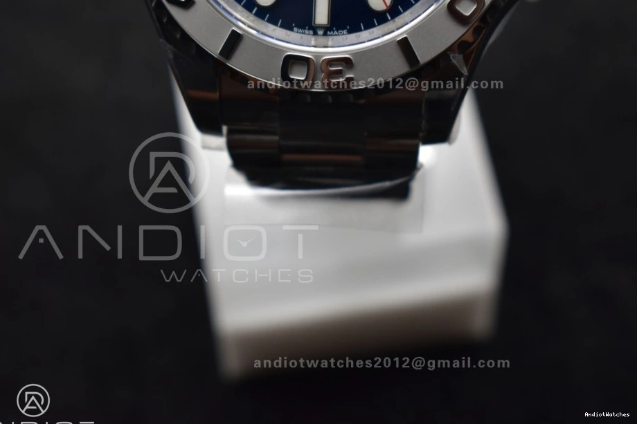 126622 VR Clean Steel Blue 1204 Yacht-Master SS HighPerformance on Best 904L 1:1 Dial Edition Bracelet 0225